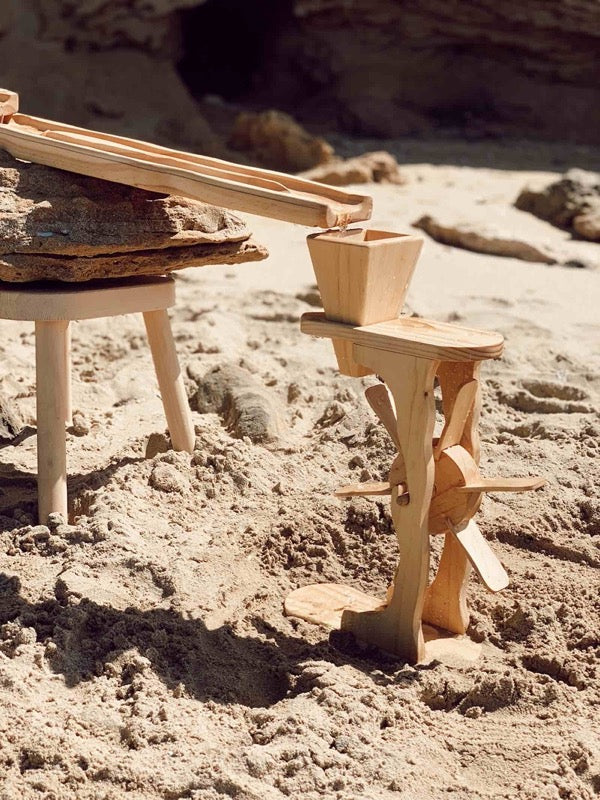 Explore Nook - Wooden Water & Sand Wheel