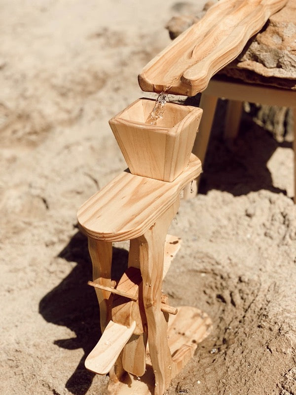 Explore Nook - Wooden Water & Sand Wheel