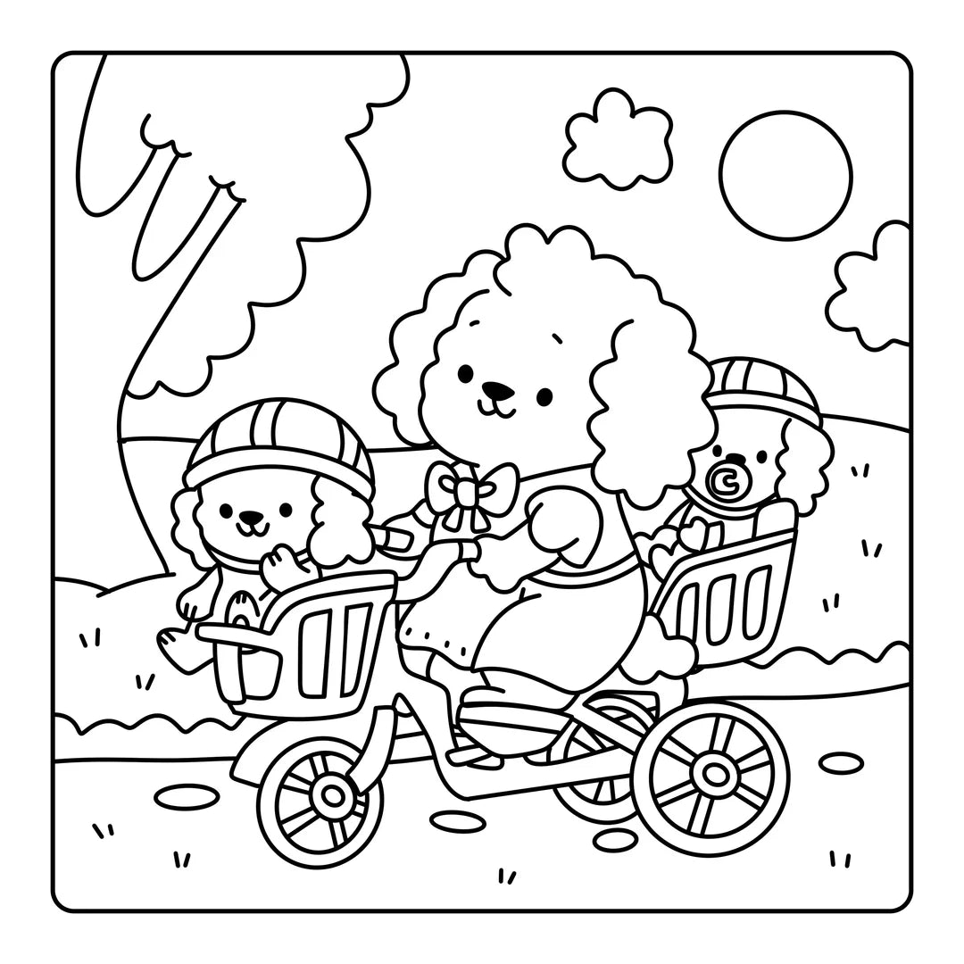 Book | Happy Days - Calm Cuties Cosy Colouring