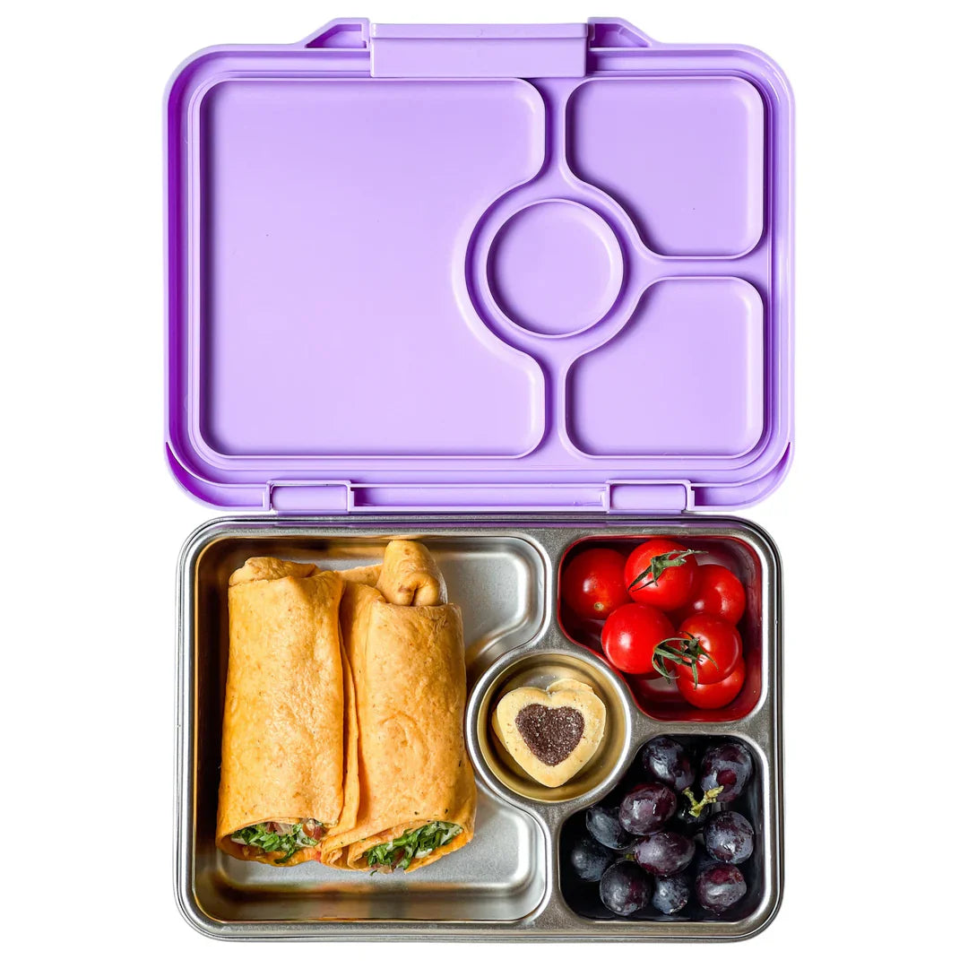 Yumbox Pret S/S Bento Box 4 Compartment - Lavande Purple