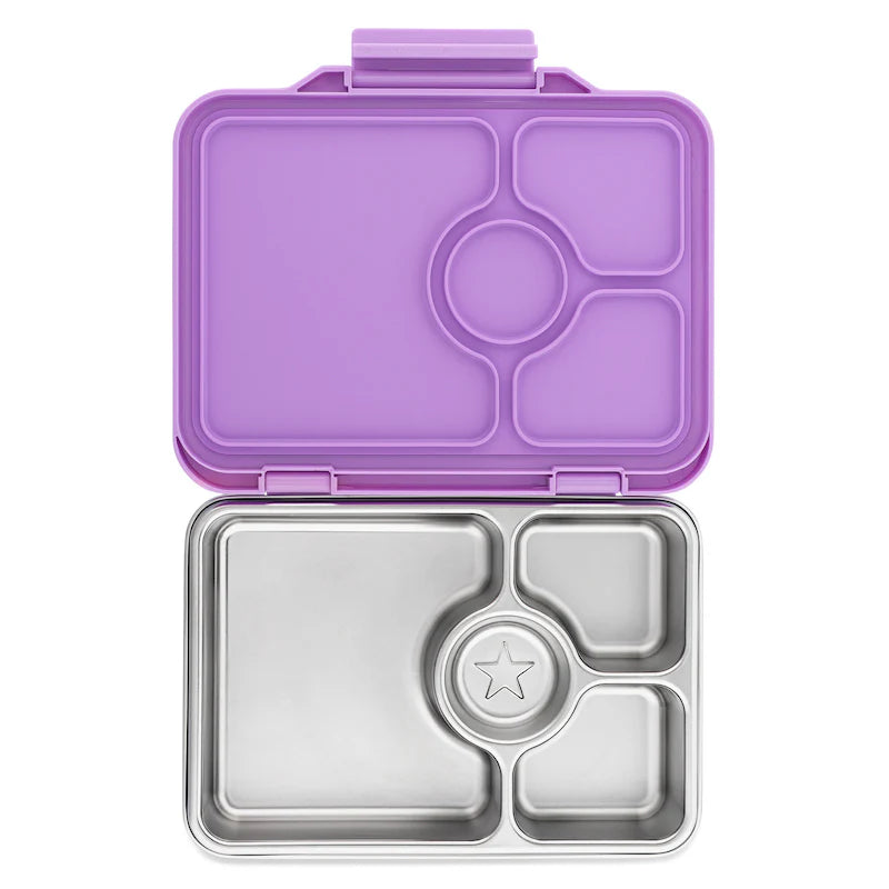 Yumbox Pret S/S Bento Box 4 Compartment - Lavande Purple