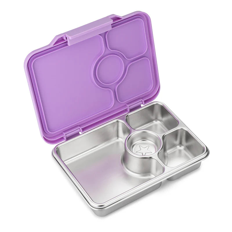 Yumbox Pret S/S Bento Box 4 Compartment - Lavande Purple