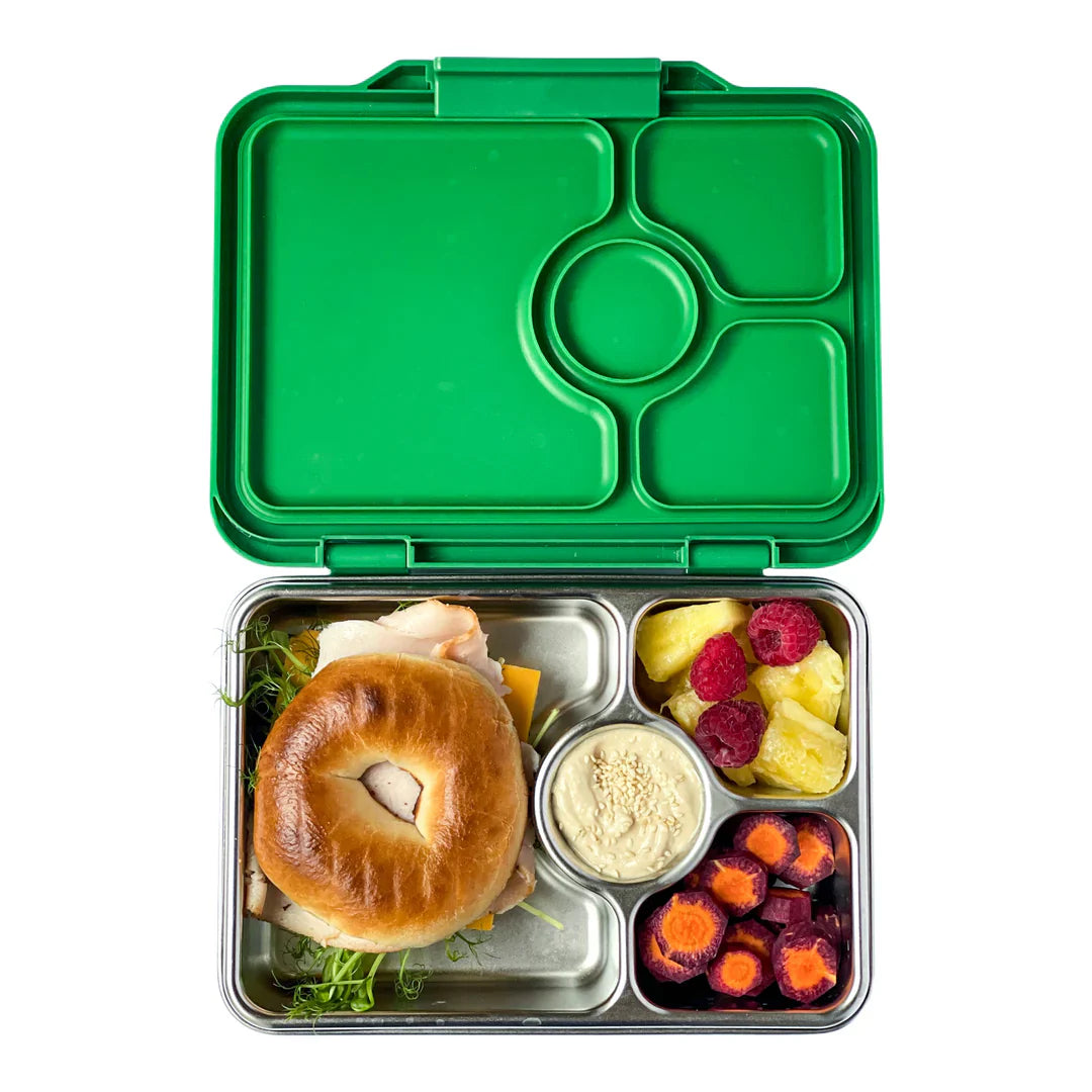 Yumbox Pret S/S Bento Box 4 Compartment - Pomme Green