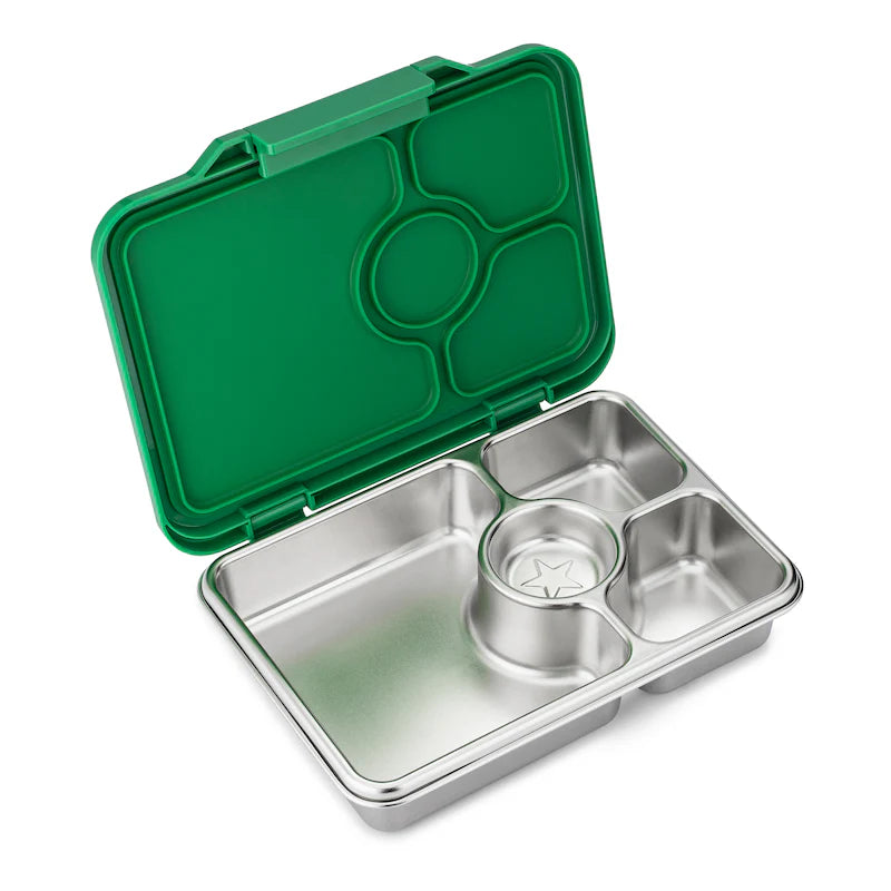 Yumbox Pret S/S Bento Box 4 Compartment - Pomme Green