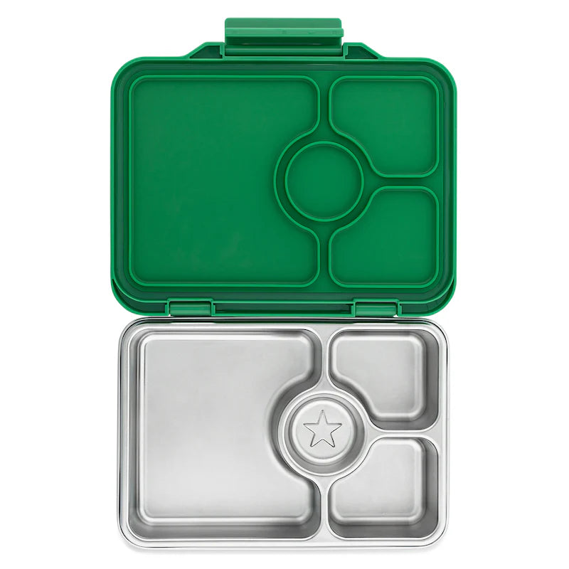 Yumbox Pret S/S Bento Box 4 Compartment - Pomme Green