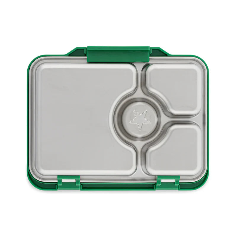 Yumbox Pret S/S Bento Box 4 Compartment - Pomme Green
