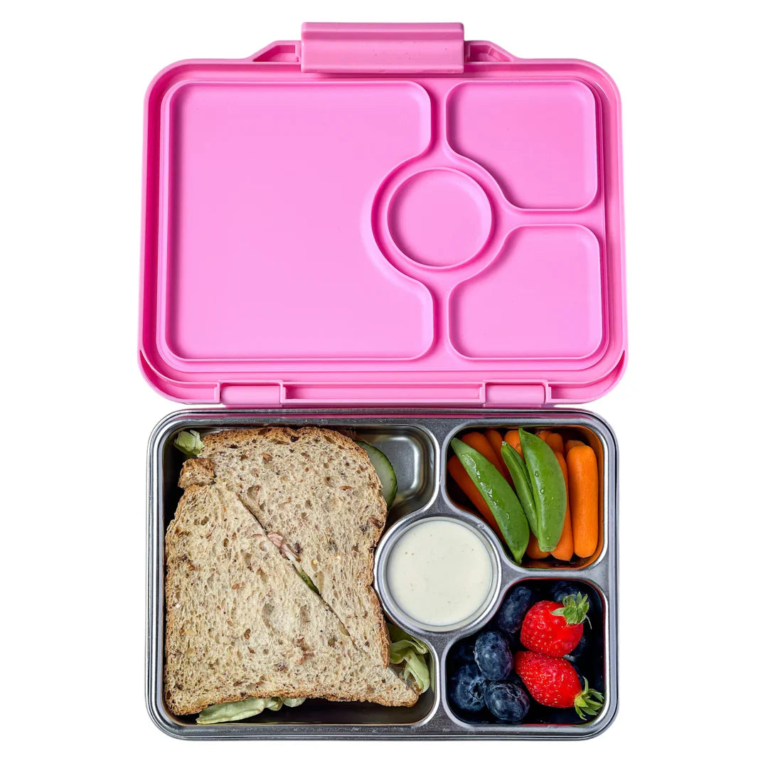 Yumbox Pret S/S Bento Box 4 Compartment - Versailles Pink